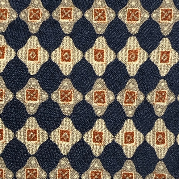 Vintage 80s Guess Multicolored Print Silk Tie - Picture 10 of 15